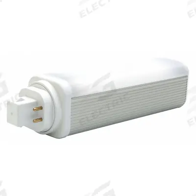 GE LAMPS Compact LED Bulb: Type A, 4-Pin (GX24q), PL Horizontal, LED, 2700K - LED Plug & Play (UL Type A) Plug-In Lamps