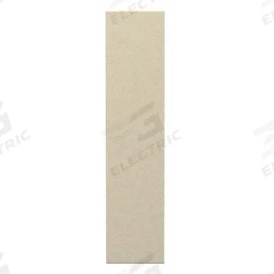ASI GLOBAL PARTITIONS Partition Column: Plastic Polymer, Pebble, Cream, 82 in Ht, 18 in Wd - Pilasters for Bathroom Partitions