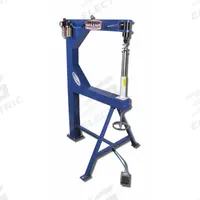 BAILEIGH INDUSTRIAL Planishing Hammer: Flat/Radius, 24 in Throat Dp, 4,600 bpm Max. Blows per Minute (MPN PH-24A). Key specifications — attr77439: Variable Speed; attr77418: 1/2 in NPT Male; attr77400: BAILEIGH INDUSTRIAL; attr77435: Non-Rigid; attr77405: No; attr77415: 90 to 120 psi.