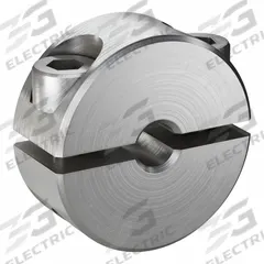 RULAND MANUFACTURING Shaft Collar: 2-Piece, Inch, Round, Clamp-On, 1/8 in Bore Dia, Stainless Steel (MPN SP-2-SS). Key specifications — Brand: RULAND MANUFACTURING.