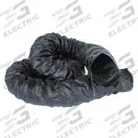 AIR SYSTEMS INTERNATIONAL Conductive Air Duct: 12 in Dia, 25 ft Lg, For Use With Fans, Black (MPN SVHCND1225). Key specifications — Material: Vinyl Polyester; Standards: NFPA; Color: Black; For Use With: Fans; Includes: Cuff; Conductive Material Construction: Yes; Brand: AIR SYSTEMS INTERNATIONAL.