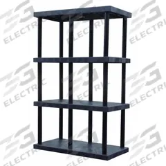 STRUCTURAL PLASTICS Plastic Shelving: 48 in x 24 in, 75 in Overall Ht, 4 Shelves (MPN ST4824x4). Key specifications — Resistance Properties: Corrosion-Resistant; Frame Material: Plastic; Shelving Material: High Density Polyethylene; Brand: STRUCTURAL PLASTICS.