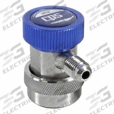 PRO-SET Low Side Coupler: Brass (MPN QCL14) - Refrigerant Machine Replacement Hoses & Couplers