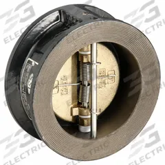 SSI Double Disc Check Valve: Double Disc, Inline Valve Body, 3 in Pipe Size, Wafer, Cast Iron, Wafer (MPN 0300-125WTIBB-T). Key specifications — Brand: SSI.
