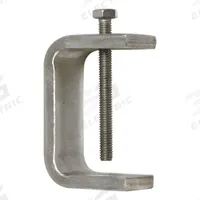 BIRD BARRIER Girder Clamp: Girder Clamp, Stainless Steel, Silver, 3 in Overall Lg, 3 in Dp, 10 PK (MPN nb-gc00). Key specifications — Brand: BIRD BARRIER; Material: Stainless Steel; Color: Silver.