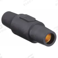 Gender Reversing Connector: Female-Female, Black, 600V AC/600V DC, 400 A, 16 Series (MPN HBLDFBK). Key specifications — Brand: HUBBELL.