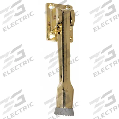 ROCKWOOD Lever Door Holder: Door - Mounted, 1 1/4 in Wd, 2 1/4 in Overall Ht - Lever Door Holders
