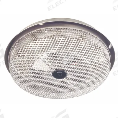 BROAN Surface-Mount Electric Ceiling Heater: Fan Forced, 1250W Watt Output, Gray - Surface-Mount Electric Ceiling Heaters