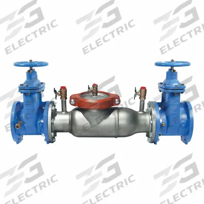 Watts Double Check Valve Assembly: 774, 2 1/2 in Pipe Size, Flange x Flange, 37 in Overall Lg - Watts Double Check Backflow Preventers