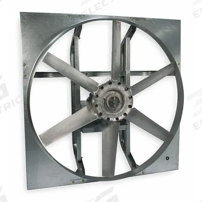 Dayton Exhaust Fan: 24 in Blade - Belt-Drive Panel Exhaust Fans without Drive Package