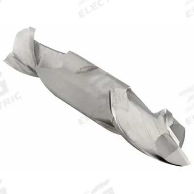 CLEVELAND Square End Mill: High Speed Steel, Double End, 2 Flute, 7/8" Mill Dia - Double-End High-Speed Steel Square End Mills