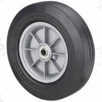 MARASTAR Solid Wheel: 10 in Wheel Dia., 1 7/8 in Wheel Wd, Rubber, 550 lb Load Capacity, Plastic (MPN 40N434). Key specifications — Brand: MARASTAR; Tire Sidewall Number: 10x2.5.
