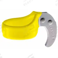 HANDY Ring Knife: 4 cm Overall Lg, Steel, 1 1/2 in Blade Projection Lg, 1 3/4 in Outside Dia, 12 PK (MPN O-V-Yellow-6). Key specifications — attr307740: Yellow; attr307733: Steel; attr324889: HANDY.