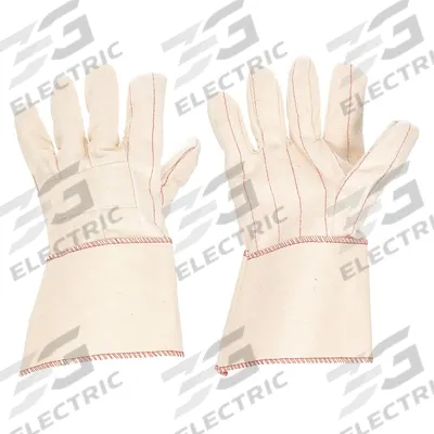 CONDOR Knit Gloves: L ( 9 ), Glove Hand Protection, Uncoated, 275°F Max Temp, Cotton - Uncoated Knit Gloves
