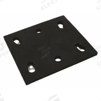 MAKITA Disc Backup Pad: 4 in Wd, Square, Hook and Loop, For BO4556, 6 Vacuum Holes, Rubber (MPN 158324-9). Key specifications — attr667743: Disc Backup Pad; attr667724: Square; attr667738: 6; attr667733: Rubber; attr667729: BO4556; attr667721: 158324-9; attr667725: MAKITA.