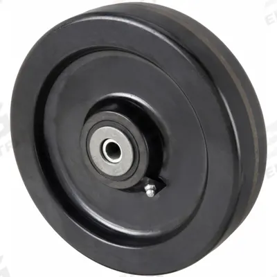 APPROVED VENDOR Caster Wheel: 8 in Wheel Dia., 2 in Wheel Wd, Phenolic, 1,200 lb Load Rating - Phenolic Tread Wheels