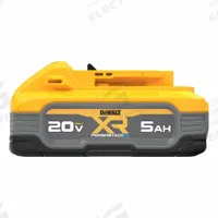 DEWALT Battery: 20V MAX*, 5 Ah, Battery Included, 20V DC (MPN DCBP520). Key specifications — attr1278107: Not Oil-Resistant.