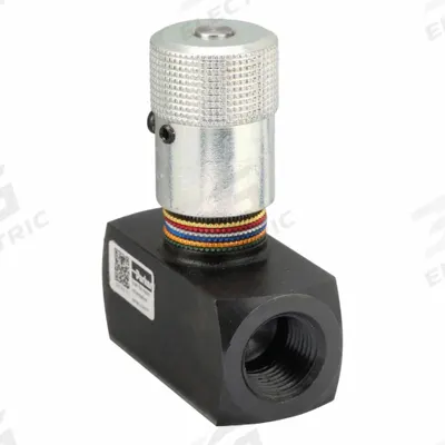 Parker Needle Valve: 15 gpm Max Flow Rate, 1/2 in NPT, 1/2 in NPT, 5,000 psi Max Pressure - Needle Flow Control Valves