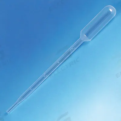 GLOBE SCIENTIFIC Transfer Pipette: 5 mL Capacity, Sterile, Std Transfer Pipette, Plastic - Sterile Transfer Pipettes