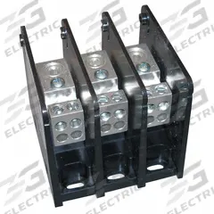 MERSEN Power Distribution Block: Open, Lug, Lug, 14 AWG – 2/0 AWG For Line Side Wire Sizes (MPN MPDB63133). Key specifications — attr1361688: Surface; attr1308686: MERSEN; attr1361672: Copper.