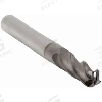 APPROVED VENDOR Ball End Mill: Carbide, TiCN Coated, 4 Flute, 1/4" Mill Dia, 3/4" LOC, 2-1/2" OAL (MPN 223-001063)