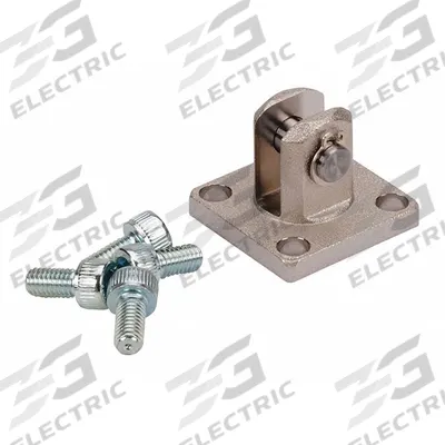 SMC Air Cylinder Mounting Hardware: Clevis, Fits 16 mm Bore Dia, CQ-D016 - Clevis Mounting Hardware