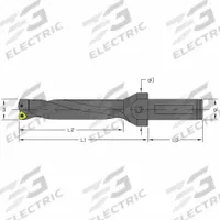 ULTRA-DEX USA Indexable Insert Drill: UD-1062-4D-100-C (MPN 926-000-072). Key specifications — attr257192: UD-1062-4D-100-C.