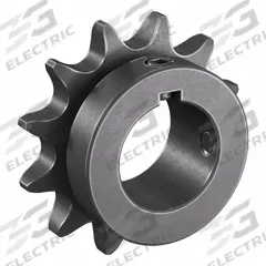 TSUBAKI Single Strand Sprocket: 50, For 5/8 in Chain Pitch, 1 3/16 in Bore Dia, 12 Teeth, Steel (MPN 50B12F-1 3/16). Key specifications — Brand: TSUBAKI.