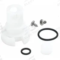 T&S BRASS Vacuum Breaker: Plastic (MPN B0968RK01). Key specifications — Brand: T&S BRASS; Includes: 3/8 in Vacuum Breaker Piston; Material: Plastic.