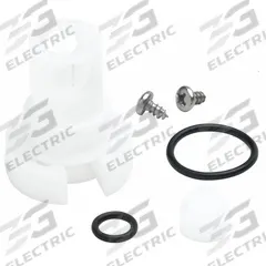 T&S BRASS Vacuum Breaker: Plastic (MPN B0968RK01). Key specifications — Brand: T&S BRASS; Includes: 3/8 in Vacuum Breaker Piston; Material: Plastic.