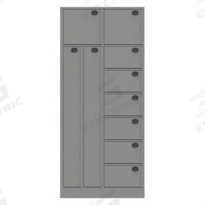 SENTINEL Law Enforcement Evidence Locker: Non-Pass-Through Backing, Slam Latch - Standard Evidence Storage Lockers
