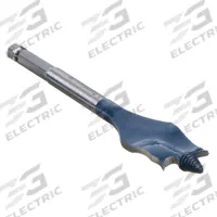 BOSCH Spade Drill Bit: 1 3/8 in Drill Bit Size, 6 in Overall Lg, Painted, 1/4 in Shank Hex Size (MPN DSB1019). Key specifications — attr277223: BOSCH; attr255674: Painted; attr255683: High Speed Steel.
