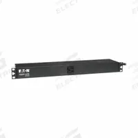 EATON TRIPP LITE PDU: Single-Phase, 120V AC, 13 Outlets, NEMA 5-15R, 1 RU, 1 Front/12 Rear Facing (MPN PDU121506). Key specifications — Plug Type: NEMA 5-15P; Brand: EATON TRIPP LITE; Phase: Single-Phase; Maximum Input Voltage: 120V AC; Receptacle Type: NEMA 5-15R; Mounting Location: Wall; Facing: 1 Front/12 Rear.