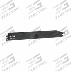 EATON TRIPP LITE PDU: Single-Phase, 120V AC, 13 Outlets, NEMA 5-15R, 1 RU, 1 Front/12 Rear Facing (MPN PDU121506). Key specifications — Plug Type: NEMA 5-15P; Brand: EATON TRIPP LITE; Phase: Single-Phase; Maximum Input Voltage: 120V AC; Receptacle Type: NEMA 5-15R; Mounting Location: Wall; Facing: 1 Front/12 Rear.