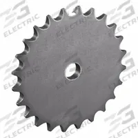 TRITAN Roller Chain Sprocket: No Hub, For Single Strands, 06B, 24 Teeth, 72.97 mm Pitch Dia, Steel (MPN 06A24H X 10MM). Key specifications — Brand: TRITAN.