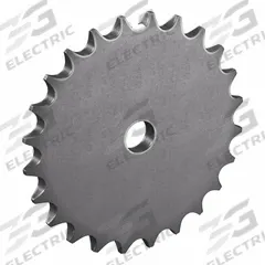 TRITAN Roller Chain Sprocket: No Hub, For Single Strands, 06B, 24 Teeth, 72.97 mm Pitch Dia, Steel (MPN 06A24H X 10MM). Key specifications — Brand: TRITAN.