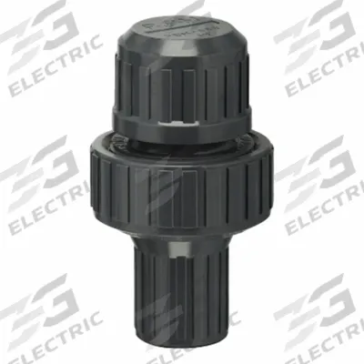 PLAST-O-MATIC Vacuum Breaker: FNPT, 3/4 in Pipe Size, Unfinished, PVC, 36°F – 140°F - Atmospheric Vacuum Breakers