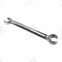 WESTWARD Flare Nut Wrench: Alloy Steel, Polish, 15 mm_17 mm Head Size, 7 1/2 in Overall Lg (MPN 5MR57). Key specifications — attr309723: No; attr309730: Polish; attr309729: Alloy Steel; attr324937: WESTWARD.