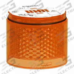 SCHNEIDER ELECTRIC Tower Light Module: Flashing, 24V AC/DC, Orange, 2 13/16 in Overall Dia, XVB7C65. Key specifications — Brand: SCHNEIDER; Compatible with Series: Harmony XVB7; Lens Color: Orange; Operating Voltage: 24V AC/DC; Manufacturer Part Number: XVB7C65.