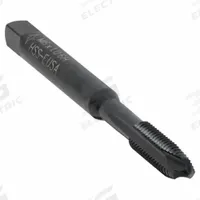 CLEVELAND Spiral Point Tap: M6x1 Metric, 6H, 3 Flute, Plug Chamfer, Black Oxide Cobalt (MPN C86238)