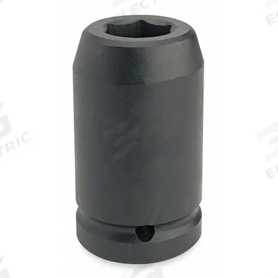 PROTO Impact Socket: 1 1/2 in Drive Size, SAE, 2 7/16 in Socket Size, 6-Point - 1-1/2" Drive Impact Sockets