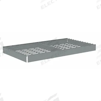 TENNSCO Shelf: 42 in x 18 in, 2,250 lb Load Capacity, Steel, 5 ga Decking, Gray - Wire Decking Shelf Kits for Boltless Shelving
