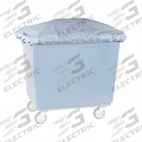 R&B WIRE PRODUCTS INC. Cube Trucks: 40 in L 30 in W 6 in H, Fits 12 bu, 0.56 cu yd, Gray, Vinyl (MPN 430G). Key specifications — Lid/Cover Material: Vinyl; For Use With Grainger Item Number: 400FC1, 400FC2, 400FC3, 400FC4, 400FC5, 400FC6, 400FC7, 400FC8, 400FC9, 400FD0, 400FD1, 400FD2; For Use with Series: Cube Trucks, Cube Trucks with Bumpers; Brand: R&B WIRE PRODUCTS INC.; Color: Gray.