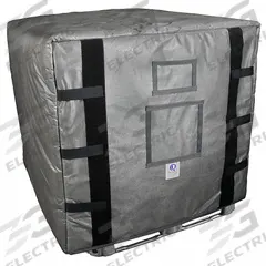 APPROVED VENDOR Insulated Tote Cover: Full Coverage, 275 gal/55 gal, Drums/IBC Totes, Gray, Indoor (MPN DQ4275). Key specifications — Brand: APPROVED VENDOR; Cover Color: Gray; Insulator Coverage: Full Coverage; For Container Capacity: 275 gal; For Container Type: Drums; Environment: Indoor.