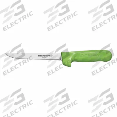 DEXTER RUSSELL Boning Knife: Honed, 11 in Overall Lg, Steel Blade, Polypropylene Handle - Boning Knives