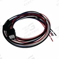 SPEED WIRING PRODUCTS Connector: Molex, MX150L, 4 Poles, 48 in Wire Lead Lg, 10 A, 600V AC (MPN WC-04-4848). Key specifications — Wire Type: Hookup & Lead Wire (UL 1015); Brand: SPEED WIRING PRODUCTS; Number of Poles: 4; Voltage Rating: 600V AC; Wire Jacket Material: PVC; Current Rating: 10 A; Wire Color: Black; Kit Contents - Description: (1) Receptacle with Female Contacts.