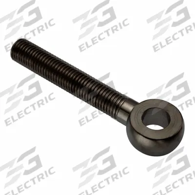 AMPG Fixed Rod End: Stainless Steel, Black Oxide, 100 mm Hole Center-to-End Lg - Stainless Steel Male Threaded Fixed Rod Ends
