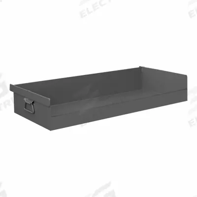 APPROVED VENDOR Tray: 36 in Overall Lg, 15 in Overall Wd, 6 in Overall Ht, Steel - Bins & Accessories for Customizable Large Bin Carts with Slotted A-Frame