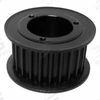 APPROVED VENDOR Timing Belt Pulley: Curvilinear, Bushed, For HTD Timing Belt Section, 34 Teeth (MPN QD34-8M-30). Key specifications — Brand: APPROVED VENDOR; Finish: Black Oxide; For Belt Series: PowerGrip® HTD®; For Bushing Size: SH.