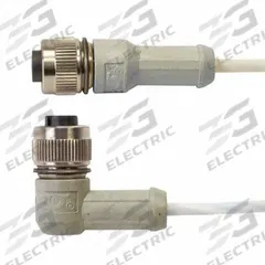 OMEGA Temperature Probe Extension Leads: Extension Cable, 205°C Max Temp °F, 205°C Max Temp °C (MPN M12CM-T24SSPC-SF-2). Key specifications — End 1 Connection Type: Standard Connector; End 2 Connection Type: Stripped Leads; End 1 Connection Gender: Female; Brand: OMEGA.